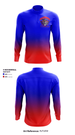 Quarter Zip Jacket, Allen Ellender Memorial High School Swimming, School Spirit Store, Teamtime, Team time, sublimation, custom sports apparel, team uniforms, spirit wear, spiritwear, sports uniforms, custom shirts, team store, custom team store, fundraiser sports, apparel fundraiser