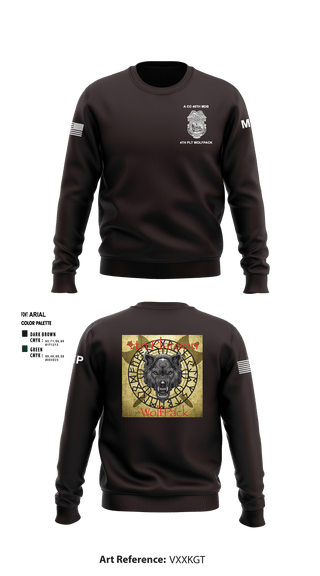 Crew Neck Sweatshirt, , Army, Teamtime, Team time, sublimation, custom sports apparel, team uniforms, spirit wear, spiritwear, sports uniforms, custom shirts, team store, custom team store, fundraiser sports, apparel fundraiser