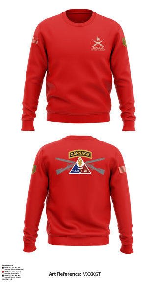 Crew Neck Sweatshirt, , Army, Teamtime, Team time, sublimation, custom sports apparel, team uniforms, spirit wear, spiritwear, sports uniforms, custom shirts, team store, custom team store, fundraiser sports, apparel fundraiser