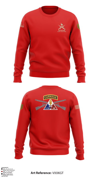 1ST PLT ALPACAS 72699724 Crew Neck Sweatshirt - 8