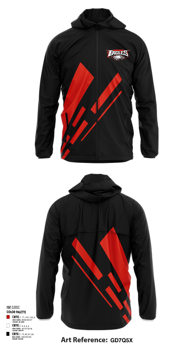 Del City High School Softball 8792738 Windbreaker - 1