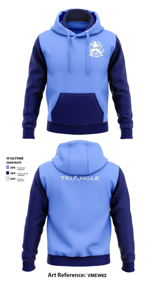 Hoodie, Triangle Volleyball Club, Women's Volleyball, Teamtime, Team time, sublimation, custom sports apparel, team uniforms, spirit wear, spiritwear, sports uniforms, custom shirts, team store, custom team store, fundraiser sports, apparel fundraiser