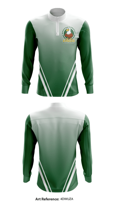 Minnieville Elementary 89453157 Quarter Zip Jacket - 1
