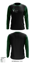 College of DuPage Alumni 35400336 Long Sleeve Performance Shirt - 2