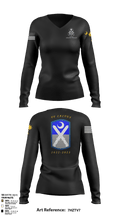 108th CEM 26965831 Women's Long Sleeve V-neck Shirt - 2