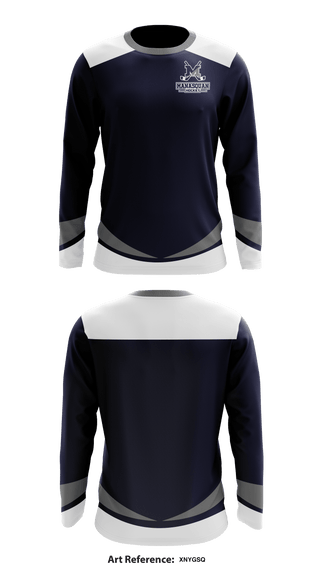 Long Sleeve Performance Shirt, Manasquan High School Hockey, Hockey, Teamtime, Team time, sublimation, custom sports apparel, team uniforms, spirit wear, spiritwear, sports uniforms, custom shirts, team store, custom team store, fundraiser sports, apparel fundraiser