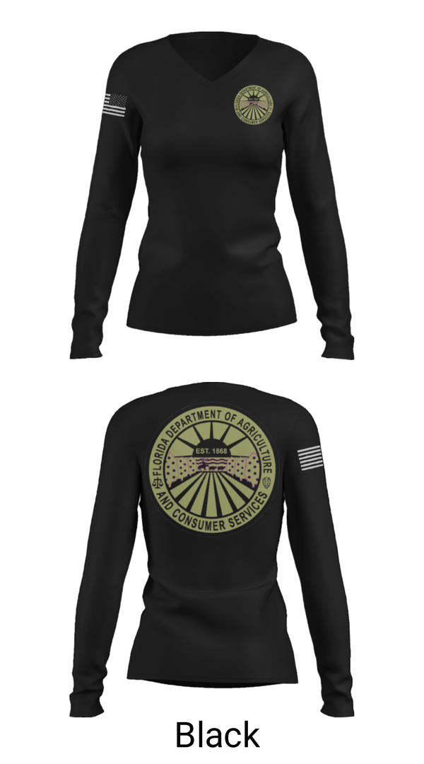 Women's Long Sleeve Vneck Shirt, , Police, Teamtime, Team time, sublimation, custom sports apparel, team uniforms, spirit wear, spiritwear, sports uniforms, custom shirts, team store, custom team store, fundraiser sports, apparel fundraiser