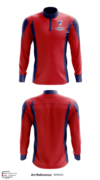 Quarter Zip Jacket, Florida Christian High School Cheer, School Spirit Store, Teamtime, Team time, sublimation, custom sports apparel, team uniforms, spirit wear, spiritwear, sports uniforms, custom shirts, team store, custom team store, fundraiser sports, apparel fundraiser