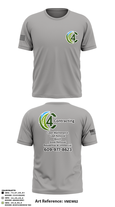 C4 36536830 Short Sleeve Performance Shirt - 3