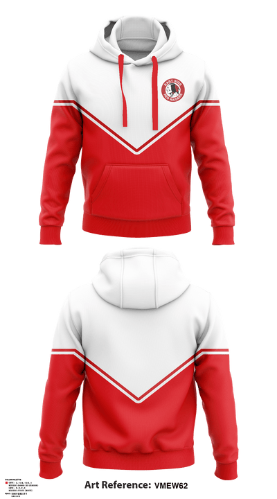 East Side High School Lacrosse 36025733 Hoodie - 1