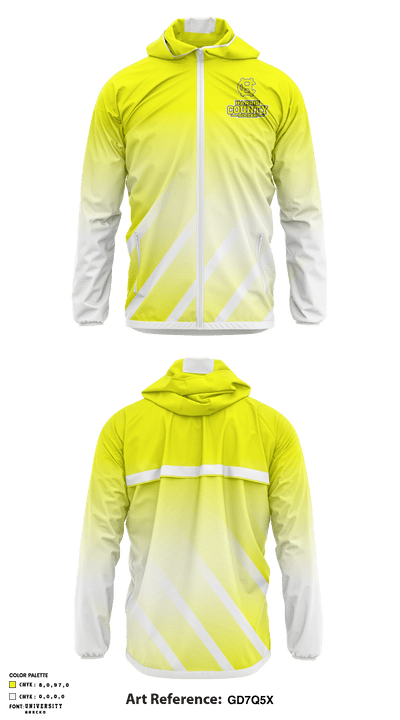 Harris County High School Soccer 71639797 Windbreaker - 1
