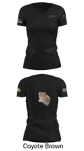 ISS 6154351 Women's Short Sleeve V-neck Shirt - 20
