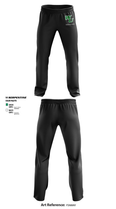 Wilmington University Track 37638015 Sweatpants - 9