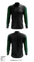 College of DuPage Alumni 35400336 Quarter Zip Jacket - 3
