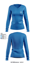 Alitheon 11454346 Women's Long Sleeve V-neck Shirt - 3