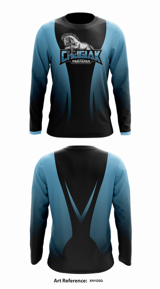 Long Sleeve Performance Shirt, Chugiak High School Cross Country, Cross Country, Teamtime, Team time, sublimation, custom sports apparel, team uniforms, spirit wear, spiritwear, sports uniforms, custom shirts, team store, custom team store, fundraiser sports, apparel fundraiser