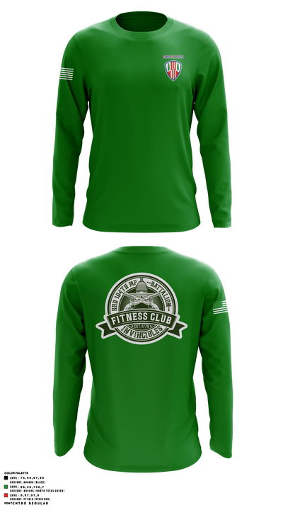 104th MP BN HHD 71367291 Long Sleeve Performance Shirt - 6