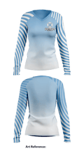 Northeast Soccer 59130705 Women's Long Sleeve V-neck Shirt - 1