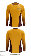 West Bend East High School Bowling 26825822 Long Sleeve Performance Shirt - 1