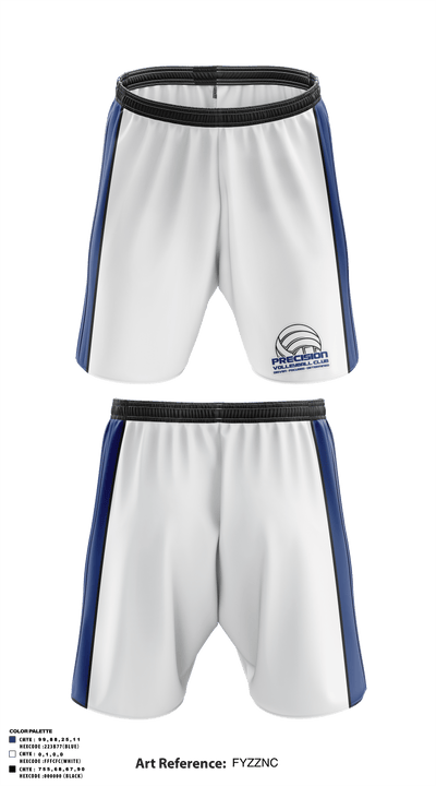 Precision Volleyball 29748273 Athletic Shorts With Pockets - 2