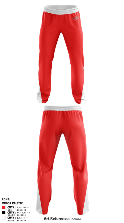 Renton Redhawks 34124165 Sweatpants - 2