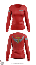 Marysville OSP 15211682 Women's Long Sleeve V-neck Shirt - 1