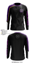 Dundee Ridge Middle School Volleyball 85506815 Long Sleeve Performance Shirt - 2