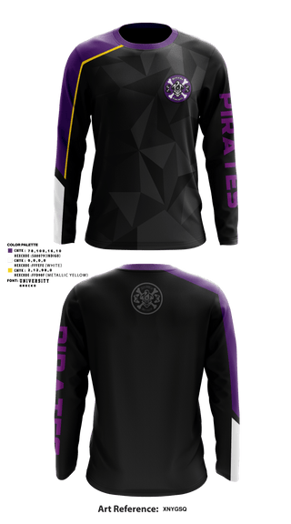 Long Sleeve Performance Shirt, Dundee Ridge Middle School Volleyball, Women's Volleyball, Teamtime, Team time, sublimation, custom sports apparel, team uniforms, spirit wear, spiritwear, sports uniforms, custom shirts, team store, custom team store, fundraiser sports, apparel fundraiser