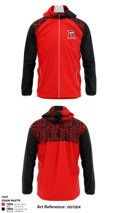 Renton Redhawks 34124165 Windbreaker - 1