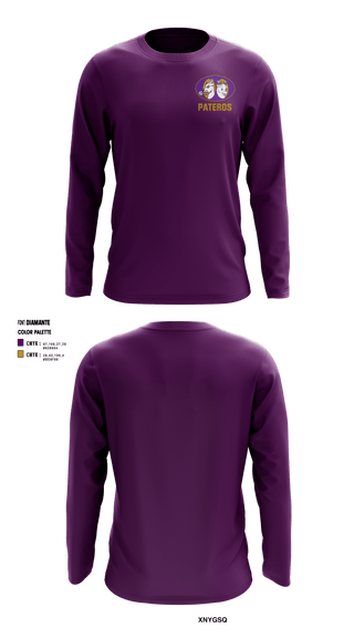 Long Sleeve Performance Shirt, Pateros High School, Spirit Store, Teamtime, Team time, sublimation, custom sports apparel, team uniforms, spirit wear, spiritwear, sports uniforms, custom shirts, team store, custom team store, fundraiser sports, apparel fundraiser