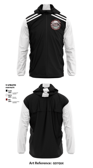 Windbreaker, New York State Baseball Umpires Association, Baseball, Teamtime, Team time, sublimation, custom sports apparel, team uniforms, spirit wear, spiritwear, sports uniforms, custom shirts, team store, custom team store, fundraiser sports, apparel fundraiser