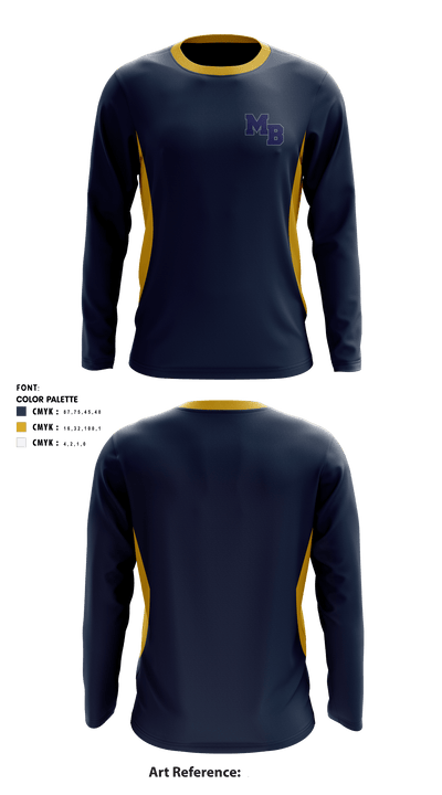 Mt Bethel Christian Academy Upper School Basketball 66174729 Long Sleeve Performance Shirt - 4
