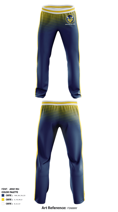 Moreno Valley High School Women's Volleyball 2791707 Sweatpants - 1
