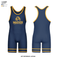 Karl G Maeser Preparatory Academy Wrestling 50718389 Wrestling Singlet - 1