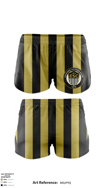 Edmond Soccer Club 55588782 Track Shorts - 1