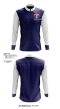 Warrington Warwick Boys Basketball Association 30349443 Quarter Zip Jacket - 1