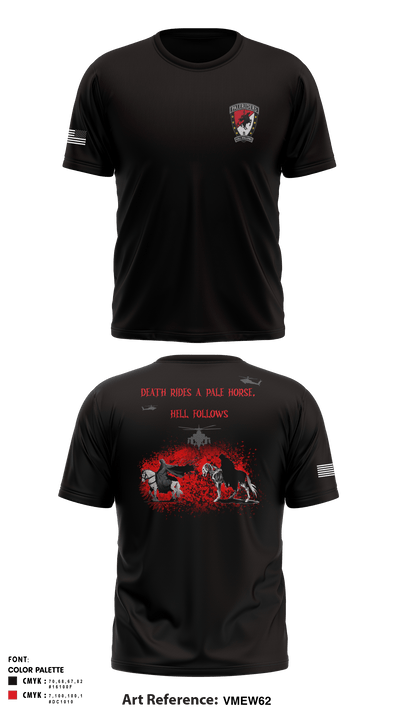 B Troop 6-6 CAV 27154728 Short Sleeve Performance Shirt - 1