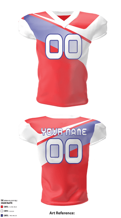 AAU Football 42528964 Short Sleeve Performance Shirt - 2