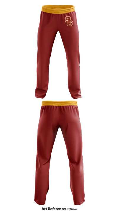 Southern Guilford Basketball 61025890 Sweatpants - 1