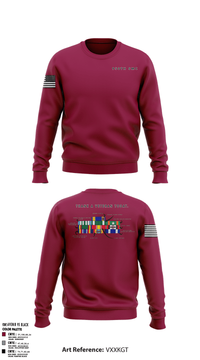 950th SMC 2077241 Crew Neck Sweatshirt - 1