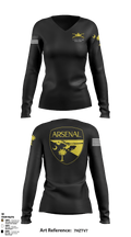 Arsenal company 26965831 Women's Long Sleeve V-neck Shirt - 3