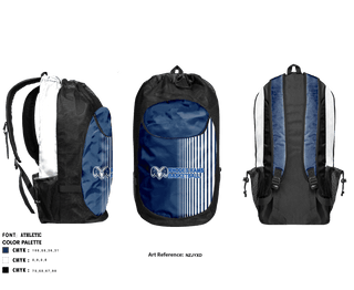 Gear Bag, James Rhodes High School Basketball, Men's Basketball, Teamtime, Team time, sublimation, custom sports apparel, team uniforms, spirit wear, spiritwear, sports uniforms, custom shirts, team store, custom team store, fundraiser sports, apparel fundraiser