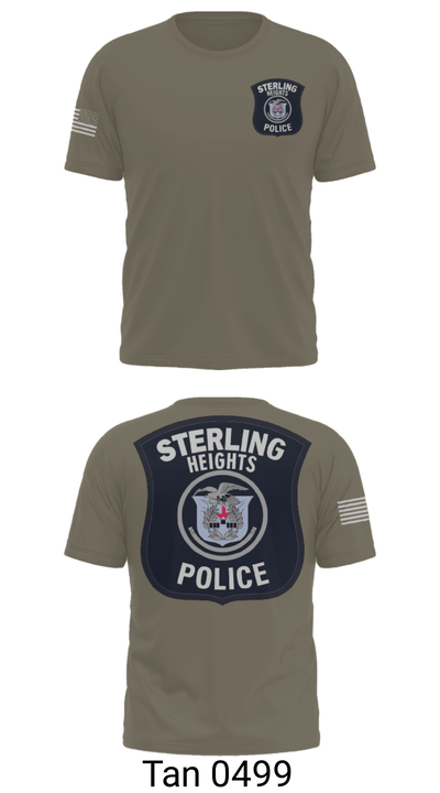 Police K9 38849181 Short Sleeve Performance Shirt - 24