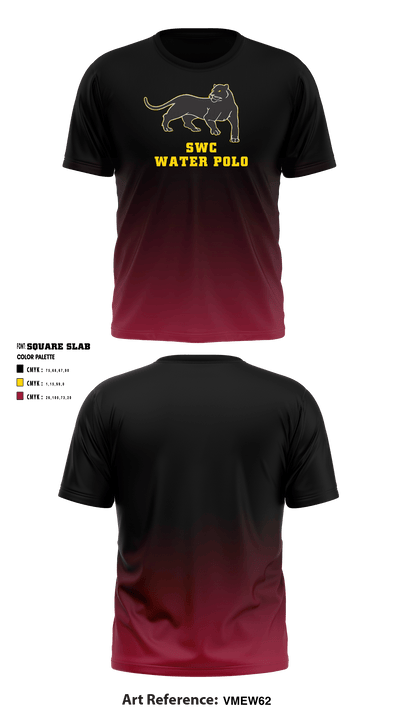 Southwestern College Water Polo 94287374 Short Sleeve Performance Shirt - 4