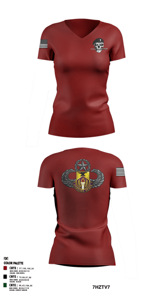 Women's Short Sleeve Vneck Shirt, , Army, Teamtime, Team time, sublimation, custom sports apparel, team uniforms, spirit wear, spiritwear, sports uniforms, custom shirts, team store, custom team store, fundraiser sports, apparel fundraiser