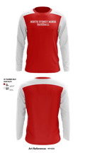 North Sydney Minor Baseball 91022558 Long Sleeve Performance Shirt - 1