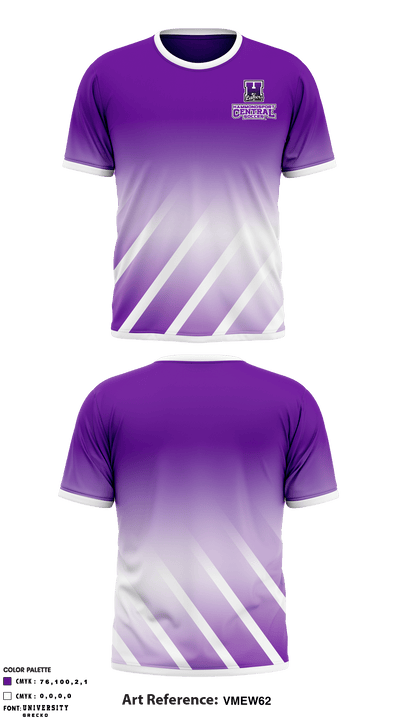 Hammondsport Central High School Soccer 88140235 Short Sleeve Performance Shirt - 1