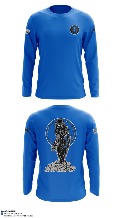 3rd Platoon 40230257 Long Sleeve Performance Shirt - 2