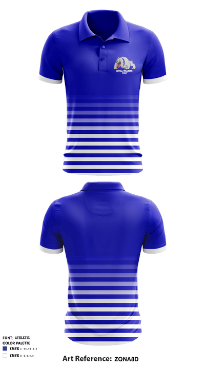 Lovell High School Golf 62782506 Short Sleeve Performance Polo - 1