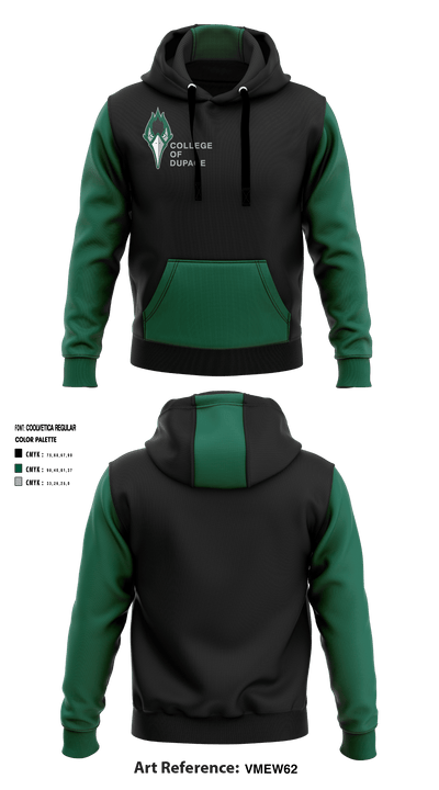 College of DuPage Alumni 35400336 Hoodie - 2